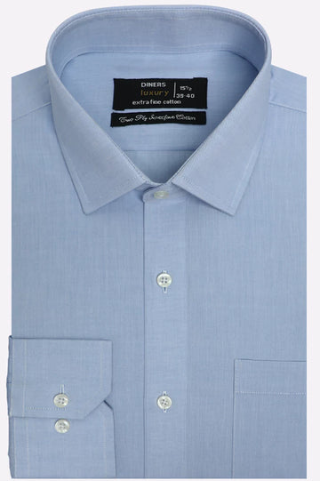 Sky Blue Dobby Formal Shirt