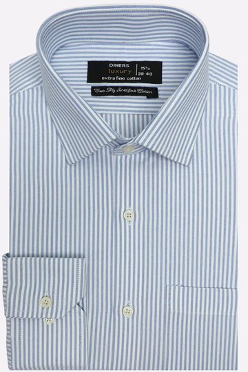 Blue Bengal Stripes Formal Shirt
