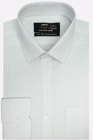Multicolor Pinstripes Formal Shirt