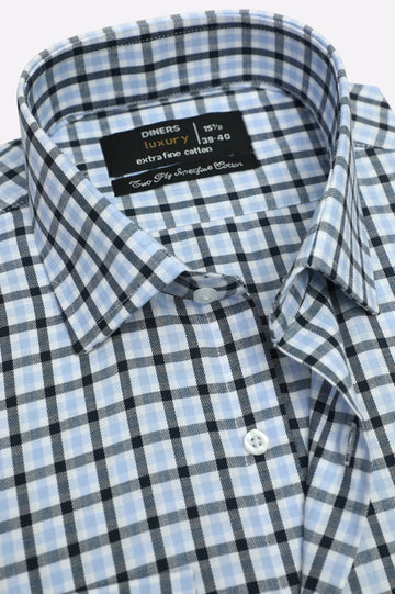 Multicolor Buffalo Check Formal Shirt