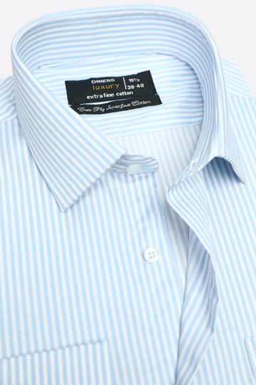 Blue Bengal Stripes Formal Shirt