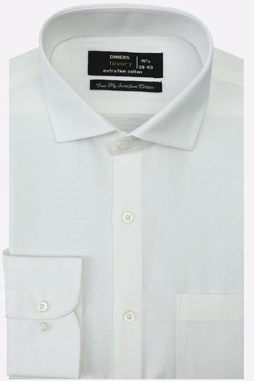 White Plain ormal Shirt