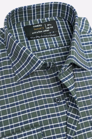 Multicolor Check Formal Shirt