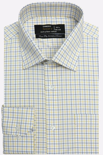 Multicolor Tattersall Check Formal Shirt