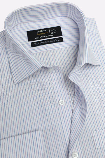 Multicolor Stripes Formal Shirt