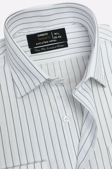 Multicolor Pinstripe Formal Shirt
