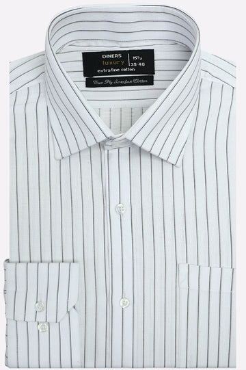 Multicolor Pinstripe Formal Shirt