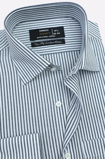 Black Stripes Formal Shirt