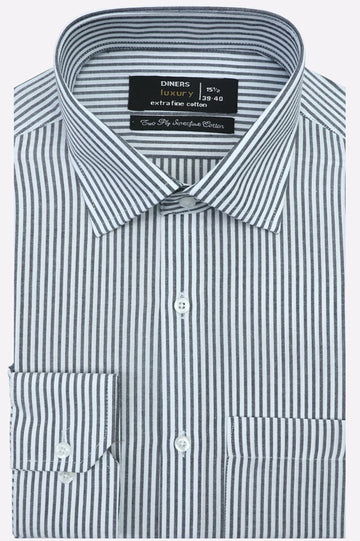 Black Stripes Formal Shirt
