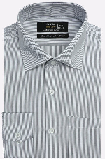 Blue Stripes Formal Shirt
