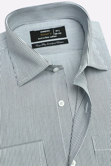 Black Stripes Formal Shirt