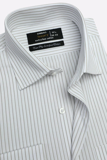 Fawn Stripes Formal Shirt