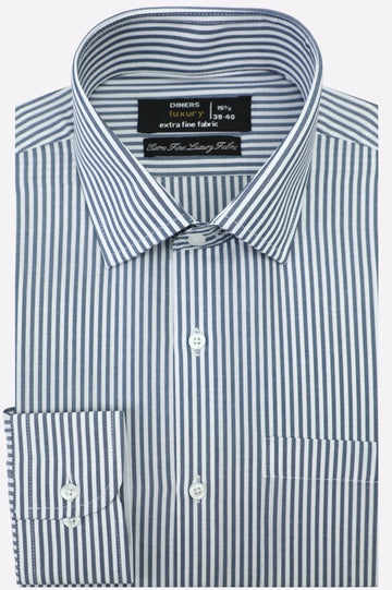 Blue Bengal Stripes Formal Shirt