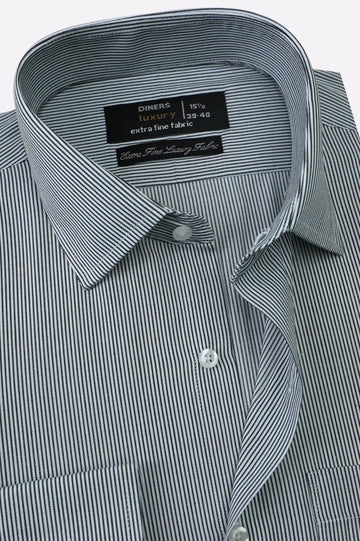 Black Stripes Formal Shirt