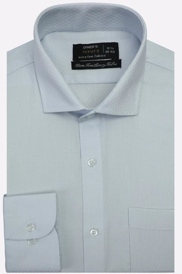 Light Blue Plain Formal Shirt