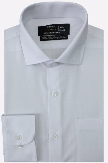 Self White Formal Shirt