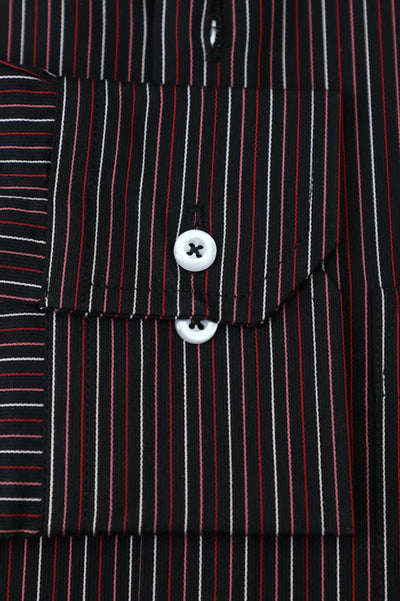 Multicolor Pencil Stripes Formal Shirt