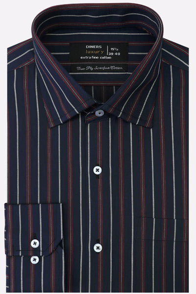 Multicolor Stripes Formal Shirt