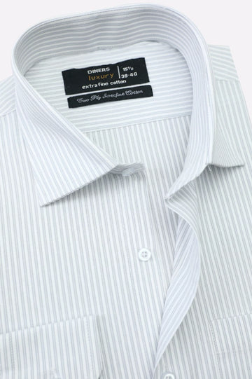 Multicolor Pencil Stripes Formal Shirt