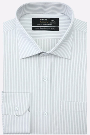 Multicolor Pencil Stripes Formal Shirt