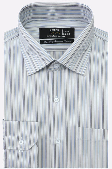 Multicolor Shadow Stripes Formal Shirt