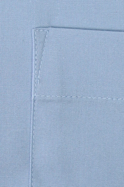 Sky Blue Self Textured Formal Shirt