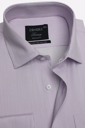 Multicolor Pencil Stripes Formal Shirt