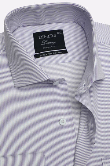 Multicolor Hairline Stripes Formal Shirt