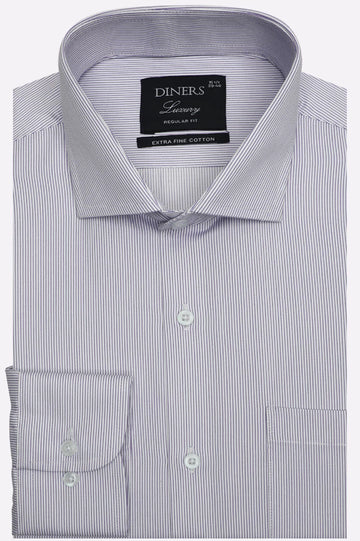 Multicolor Hairline Stripes Formal Shirt