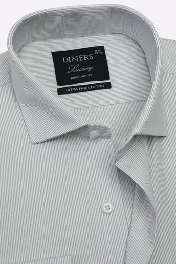 Hairline Stripes Formal Shirt