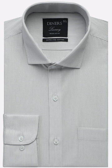 Hairline Stripes Formal Shirt