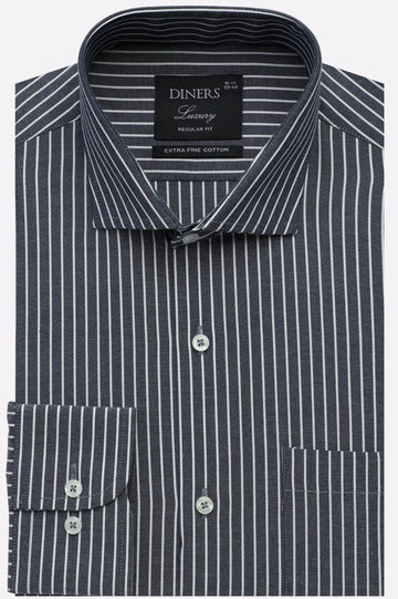Multicolor Pinstripes Formal Shirt