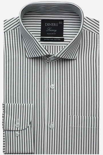 Multicolor Pinstripes Formal Shirt