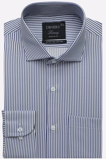 Blue Bengal Stripes Formal Shirt
