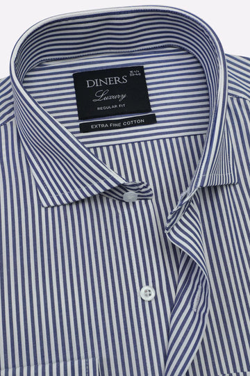 Blue Bengal Stripes Formal Shirt