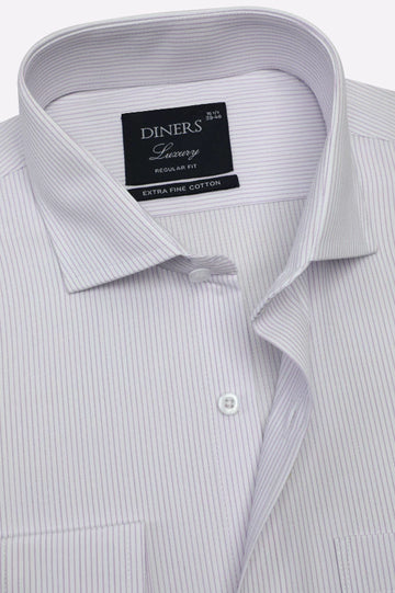 Multicolor Pinstripes Formal Shirt