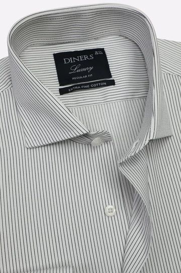 Multicolor Pinstripes Formal Shirt