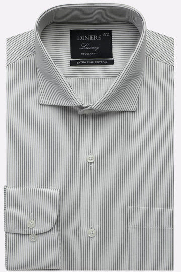 Multicolor Pinstripes Formal Shirt