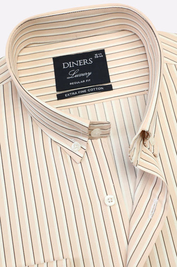 Multicolor Shadow Stripes Formal Shirt