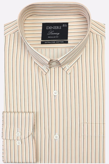 Multicolor Shadow Stripes Formal Shirt