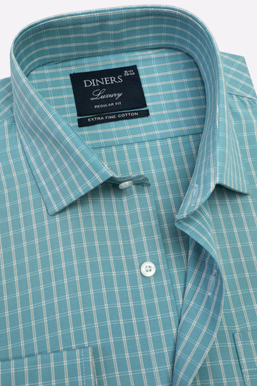 Multicolor Check Formal Shirt