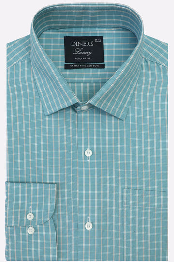 Multicolor Check Formal Shirt