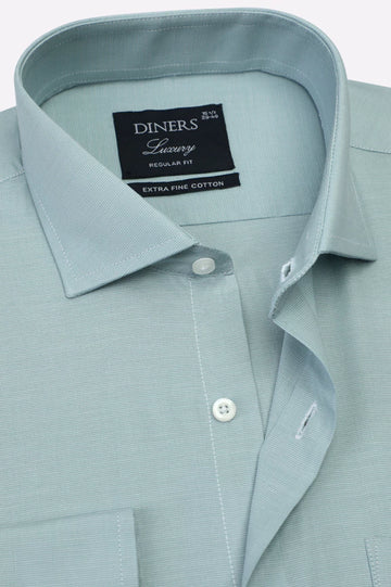 Self Textured Formal Shirt