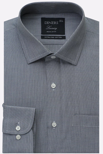 Self Textured Formal Shirt