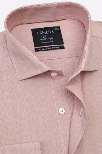 Multicolor Self Texture Formal Shirt