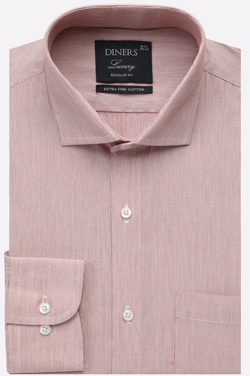Multicolor Self Texture Formal Shirt