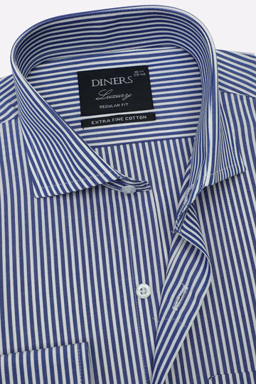 Blue Bengal Stripes Formal Shirt