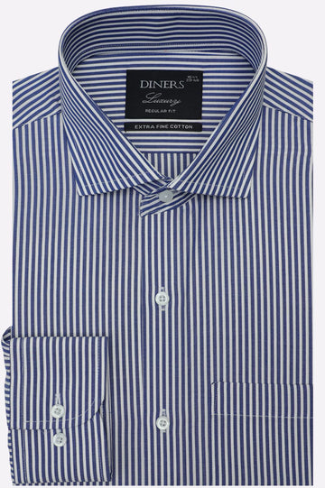 Blue Bengal Stripes Formal Shirt