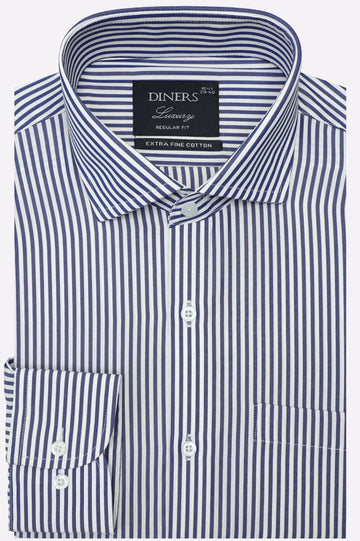 Blue Bengal Stripes Formal Shirt