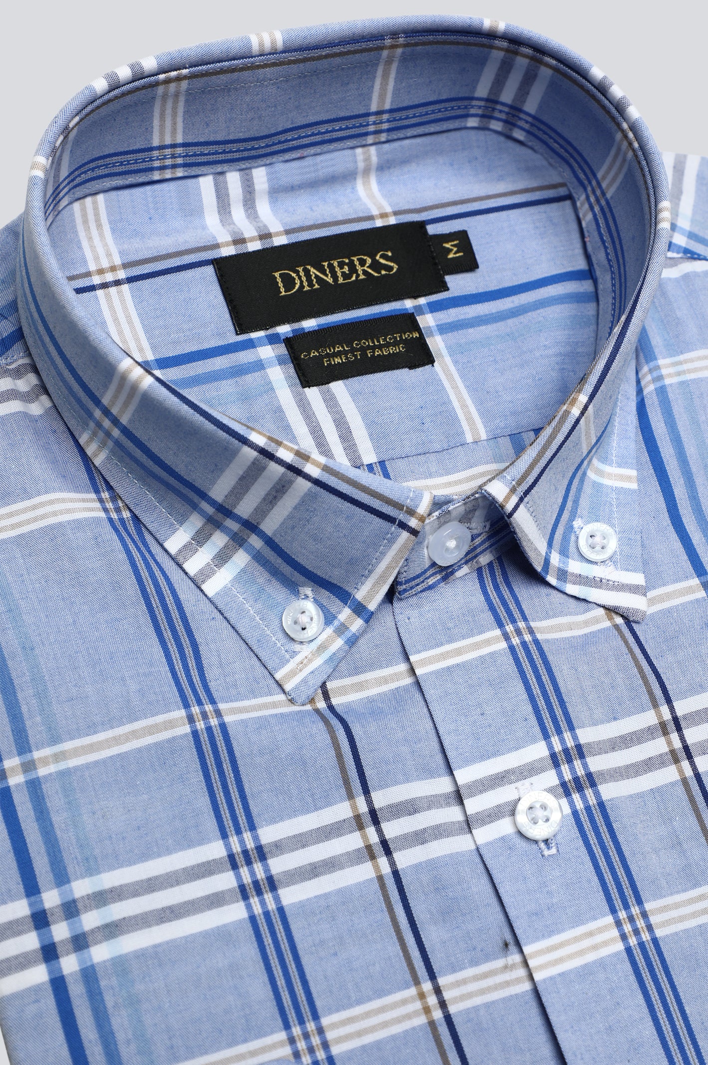 Multicolor Tattersall Check Casual Shirt From Diners